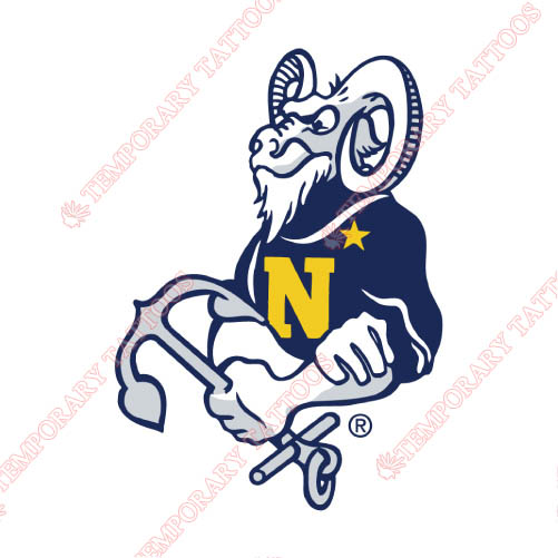 Navy Midshipmen Customize Temporary Tattoos Stickers NO.5358